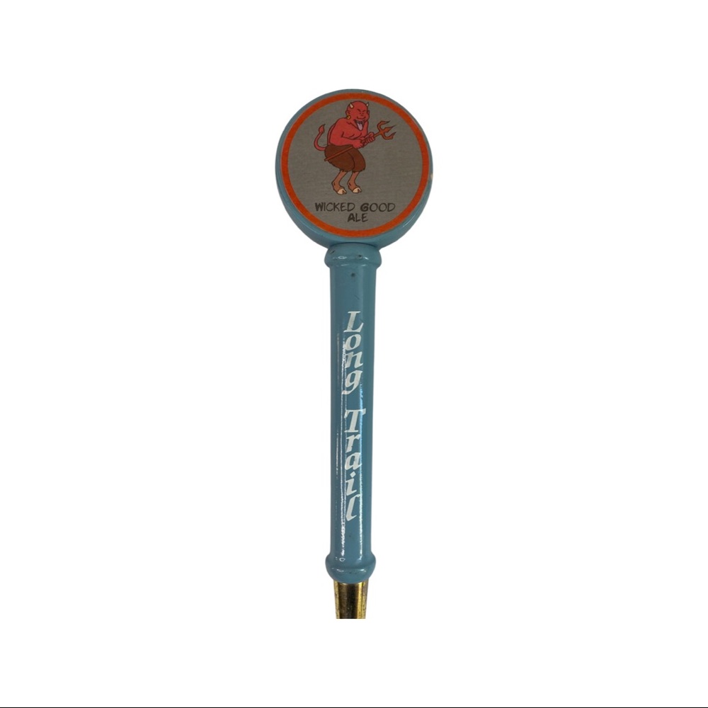 Vintage Long Trail Wicked Good Ale Tap Handle